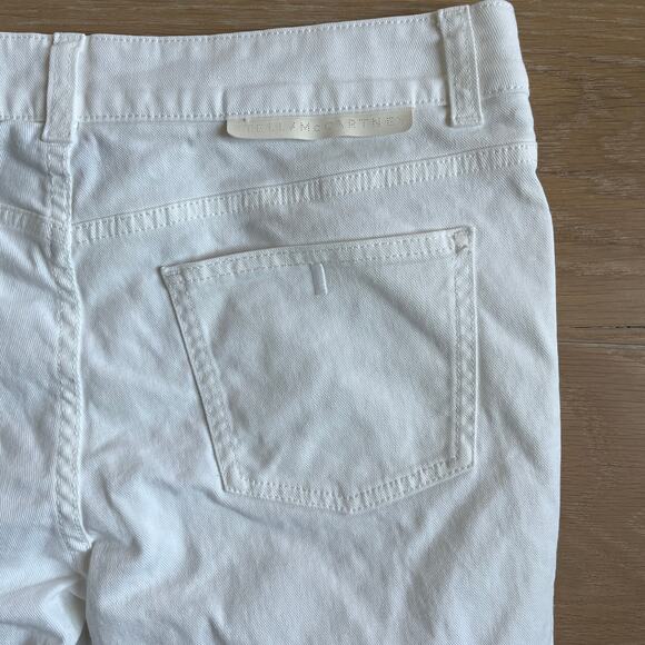 Stella McCartney White Denim Skinny Ankle Jeans sz 27 - Picture 3 of 7